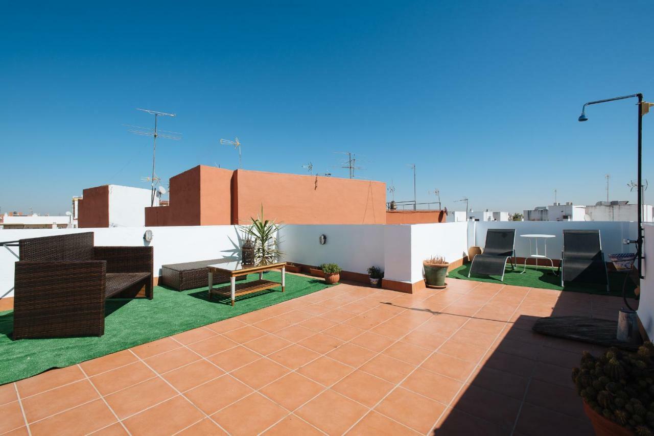 Cozy Attic With Terrace- 1Bd 1Bth- San Vicente Apartment เซบีญา ภายนอก รูปภาพ