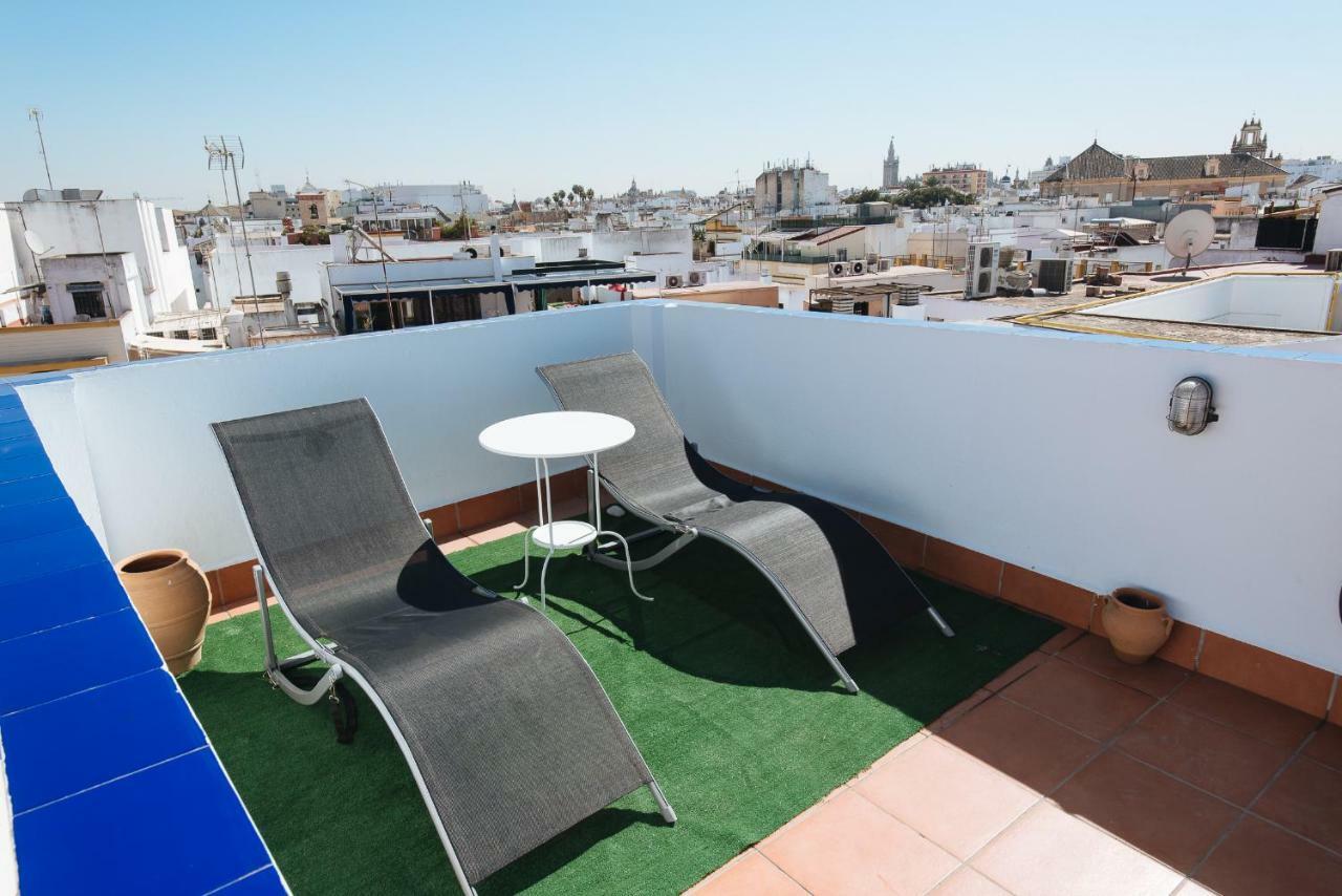 Cozy Attic With Terrace- 1Bd 1Bth- San Vicente Apartment เซบีญา ภายนอก รูปภาพ