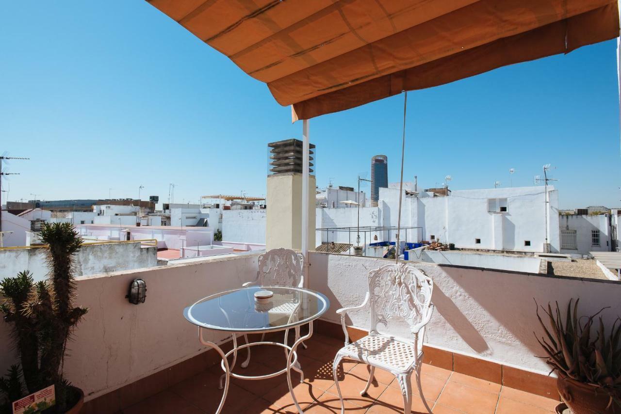 Cozy Attic With Terrace- 1Bd 1Bth- San Vicente Apartment เซบีญา ภายนอก รูปภาพ